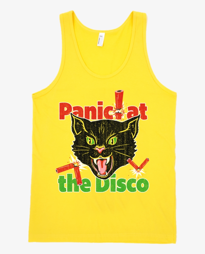 Panic At The Disco Shirt Black - Active Tank, transparent png download