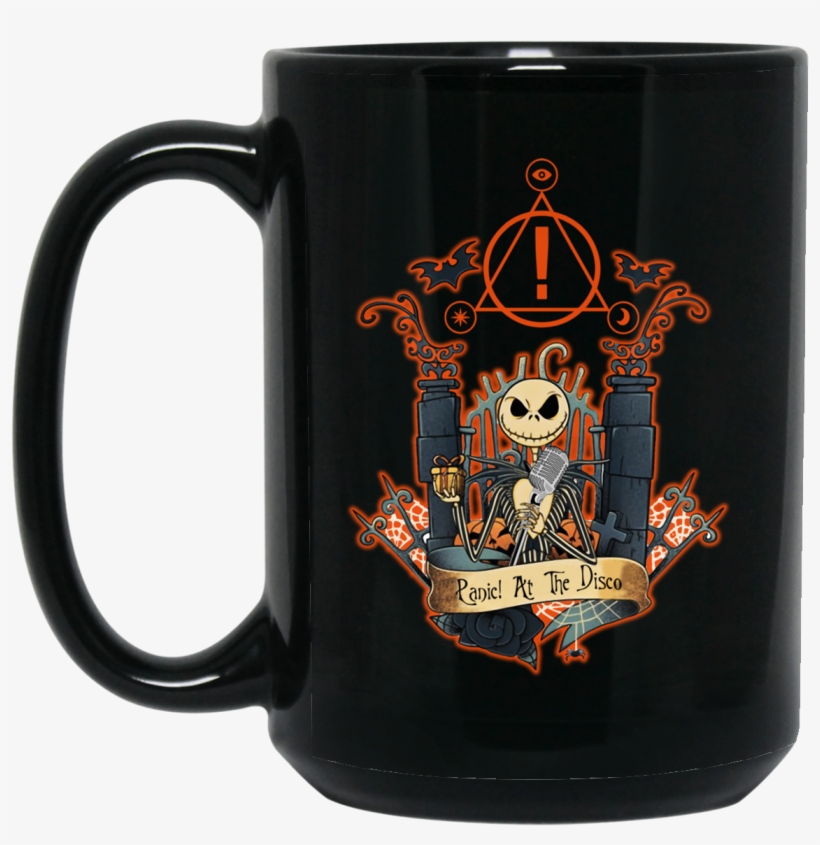 Panic At The Disco Nightmare Jack Skellington Shirt - Panic At The Disco Jack Skellington Shirt, transparent png download
