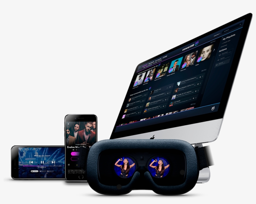 Concert Vr - Smartphone, transparent png download