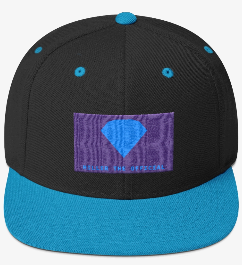 Blue Diamond Purple Banner Miller The Official Snapback - Baseball Cap, transparent png download