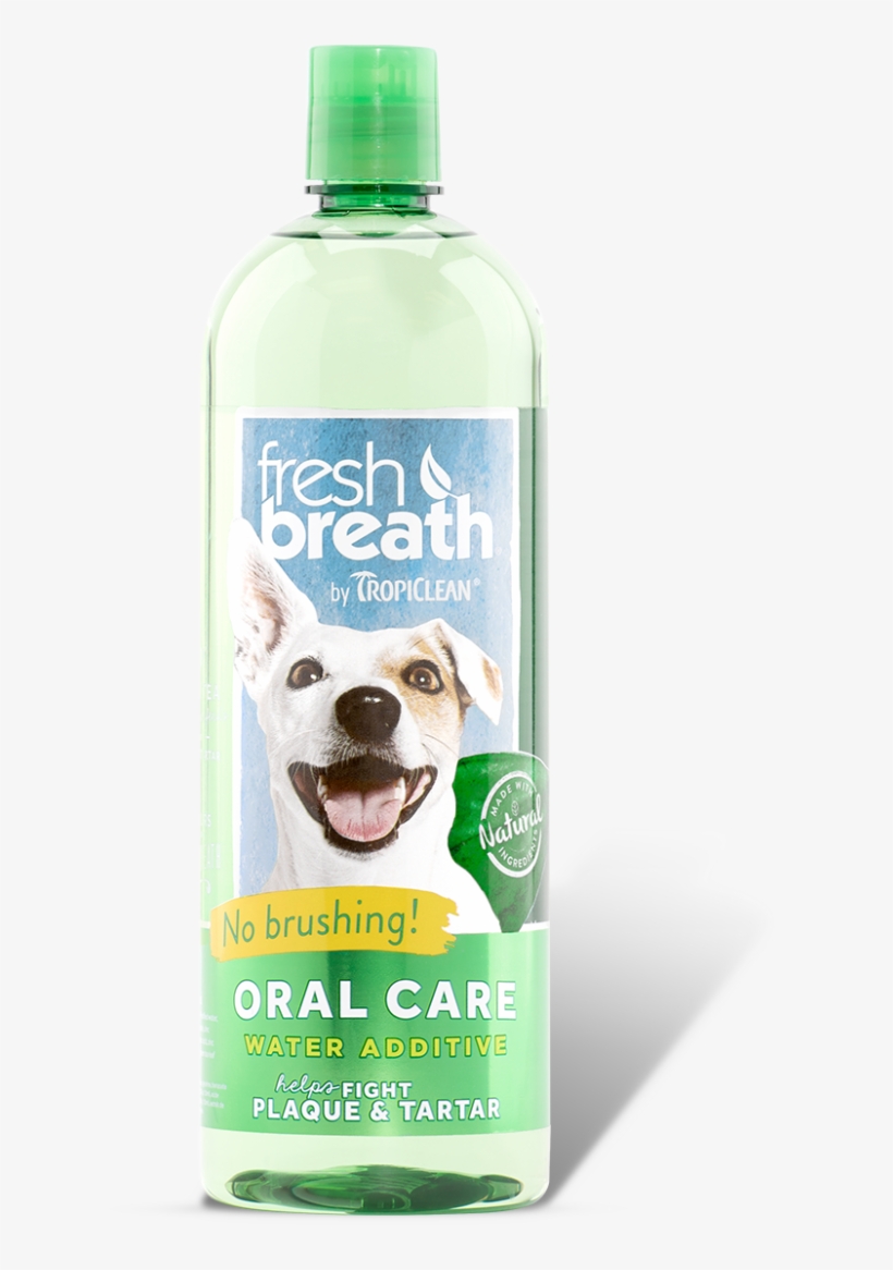 Oral Care Water Additive For Dogs - Fresh Breath For Dogs Tropiclean, transparent png download