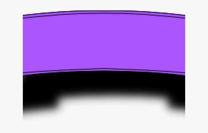 Purple Banner Cliparts - Colorfulness, transparent png download