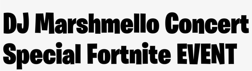 Dj Marshmello Concert Special Fortnite Event Fortnite - Graphics, transparent png download