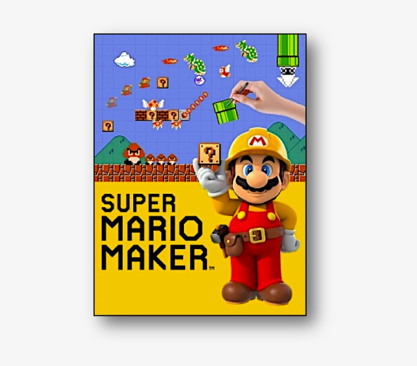 Super Mario Maker Is A Brand-new Game That Was Released - Wii U Games, transparent png download