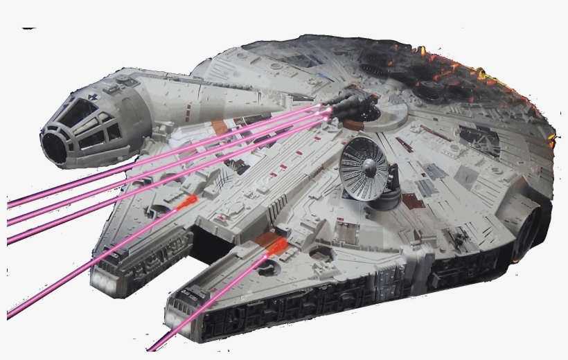 Millenium Falcon - Potf2 Millennium Falcon 1995, transparent png download