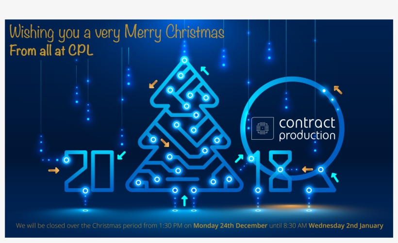 Cpl Christmas Banner - Technology Christmas Card Free, transparent png download