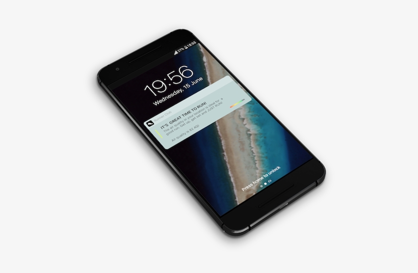 Air Pollution Notification Alert App - Samsung Galaxy, transparent png download