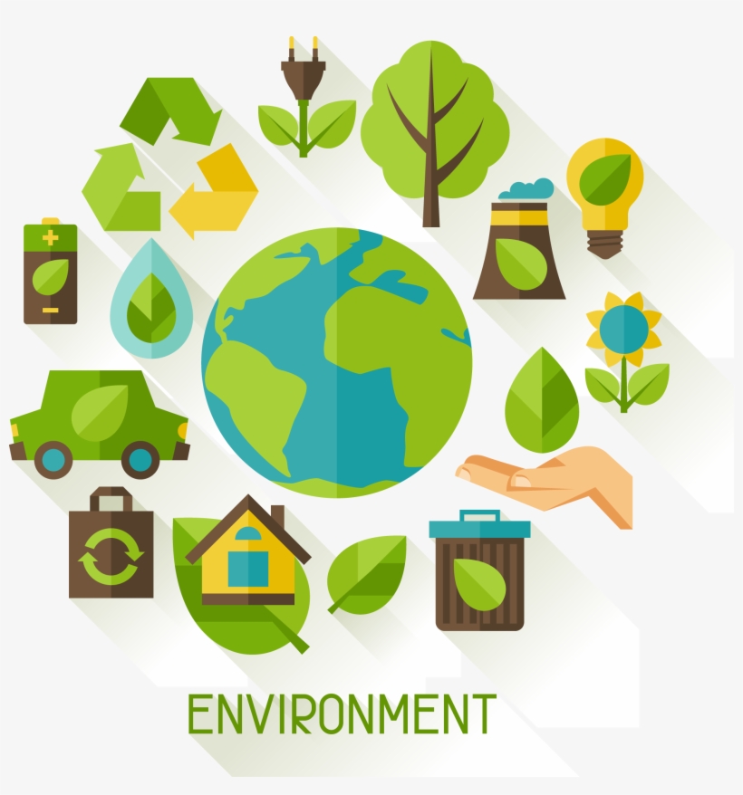 Environment Pollution Ecology Illustration - Environment Pollution Illustration Png, transparent png download