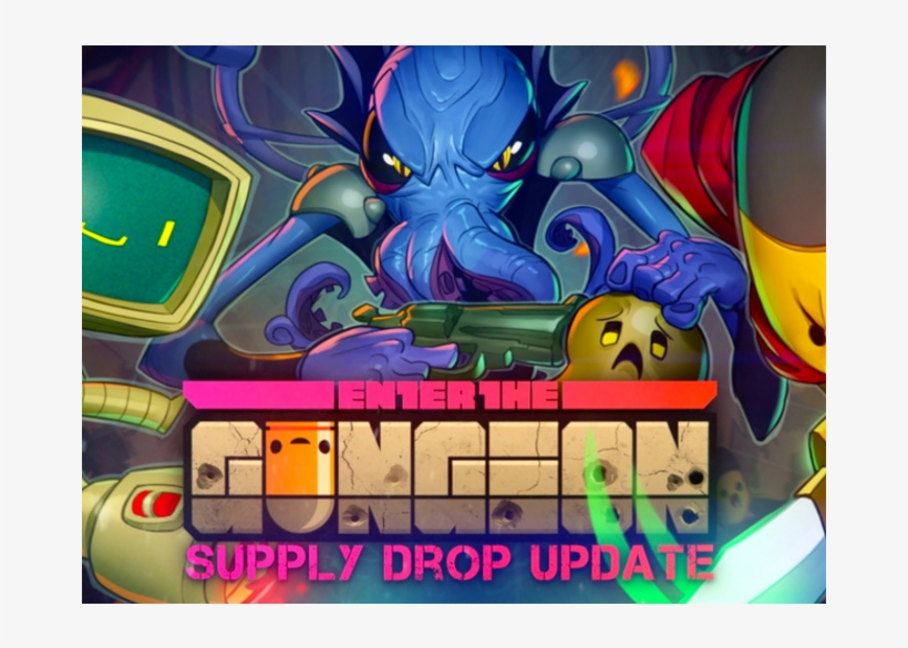 Enter The Gungeon - Enter The Gungeon Supply Drop Update, transparent png download
