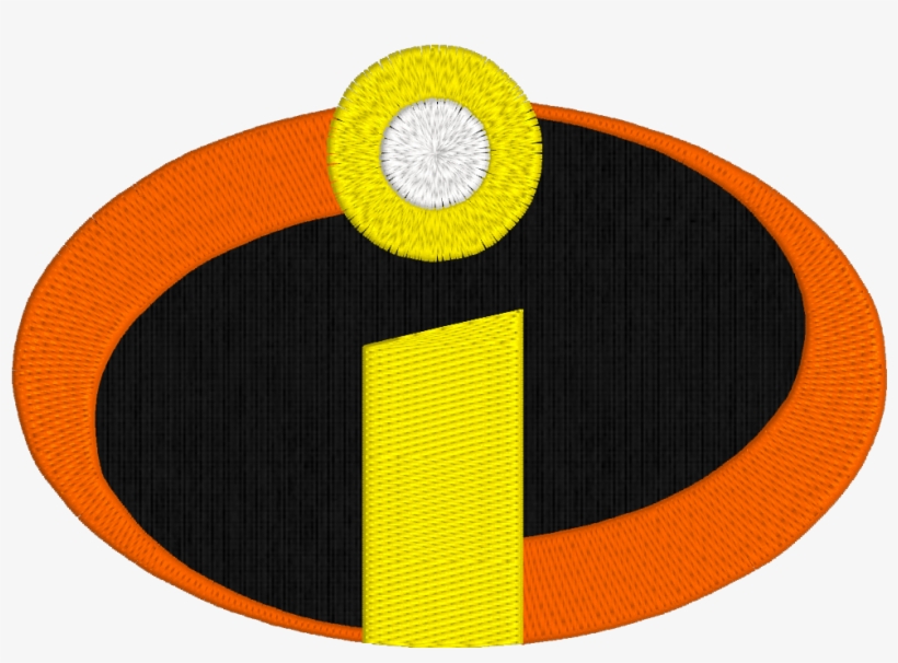 Incredibles Embroidery Design - Incredibles Logo Iron, transparent png download