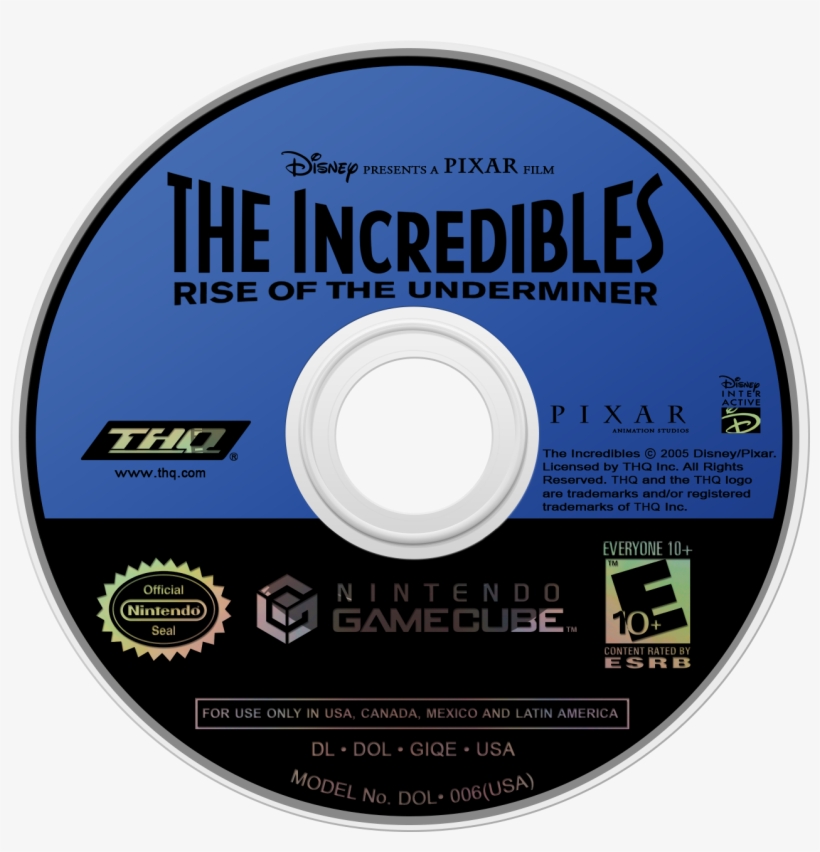 The Incredibles - Gamecube, transparent png download