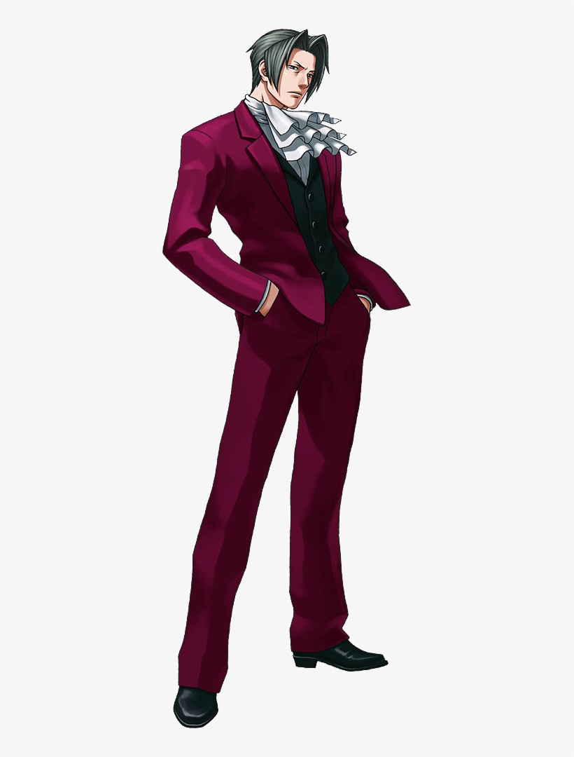 Light Yagami Ace Attorney Miles Edgeworth Png Image Transparent Png Free Download On Seekpng