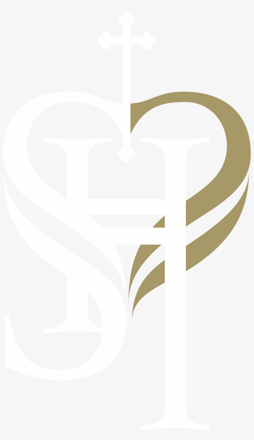 Sacred Heart Reverse - Crest, transparent png download