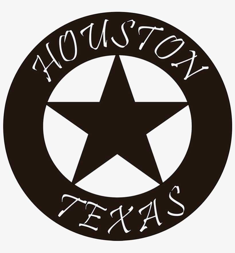 Houston Texas Star - Red Star, transparent png download