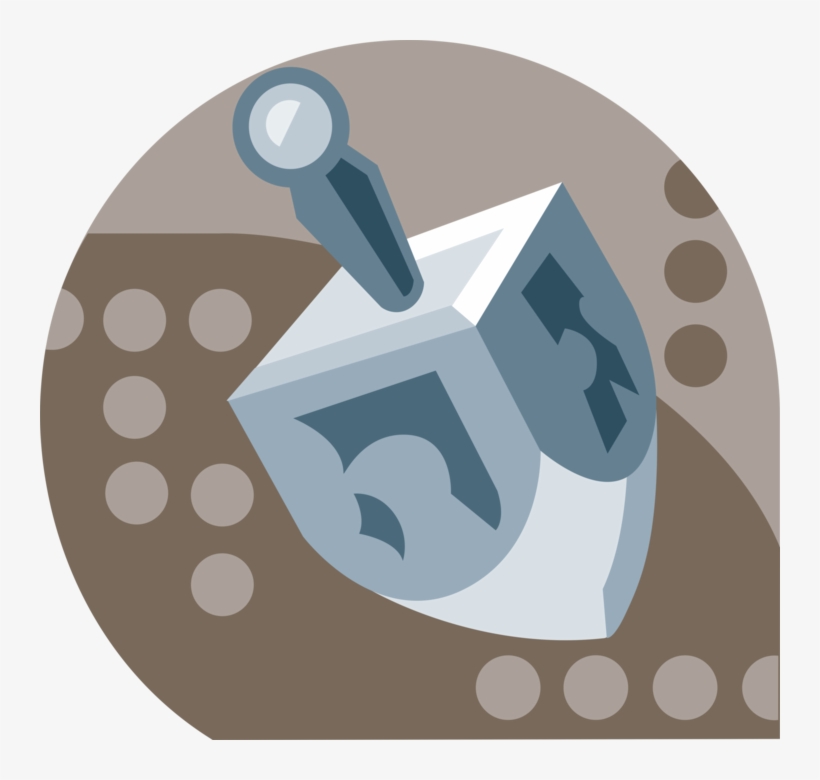 Vector Illustration Of Jewish Holiday Of Chanukah Hanukkah - Circle, transparent png download