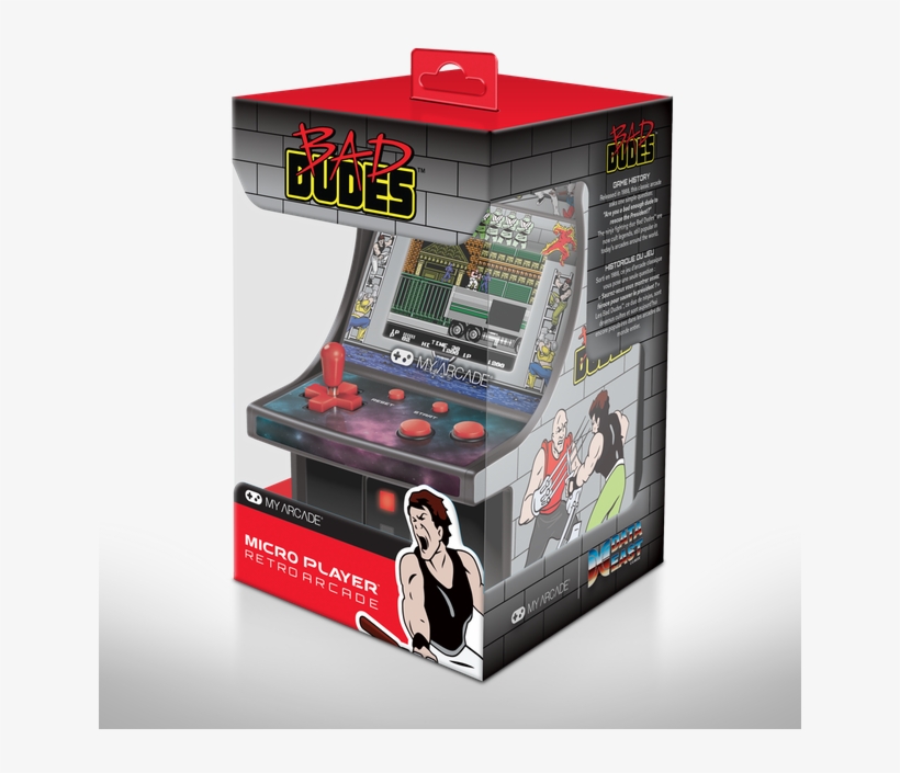 10 Thumb - Bad Dudes Mini Arcade, transparent png download