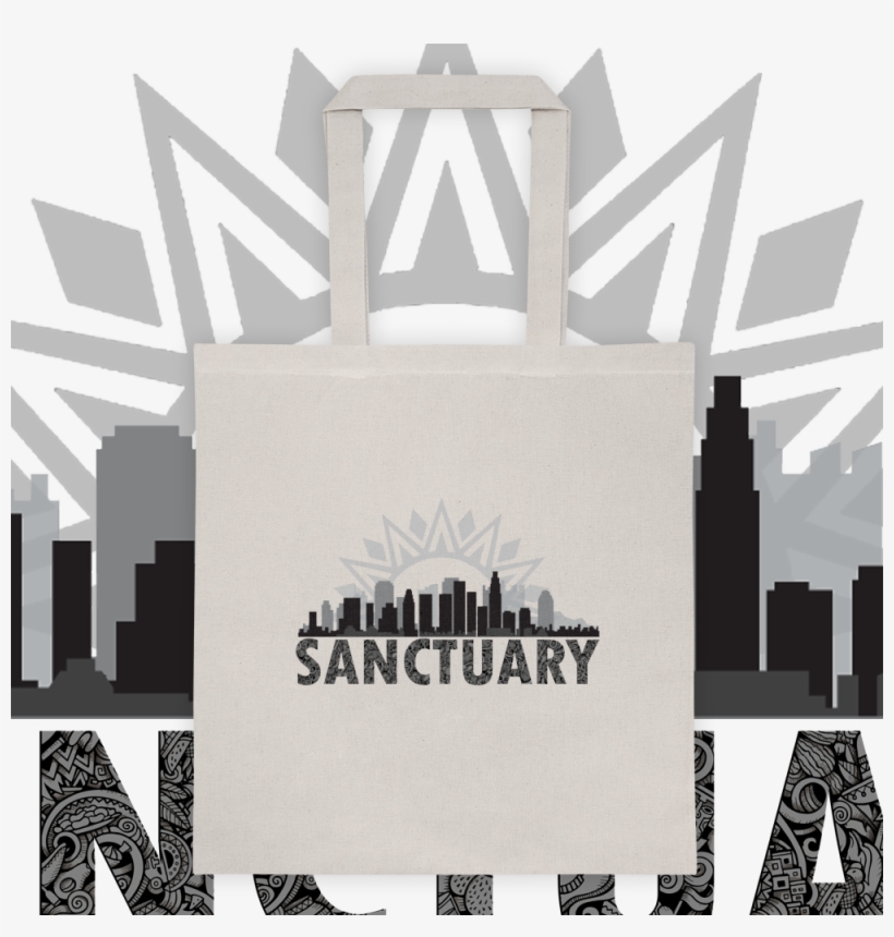 Sanctuary City - Los Angeles - Tote - This Land Is - Shirt, transparent png download