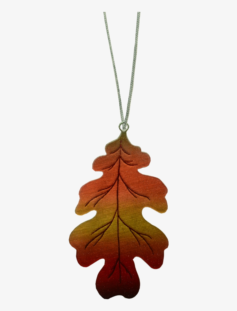 Oak Leaf Ornament - Pendant, transparent png download