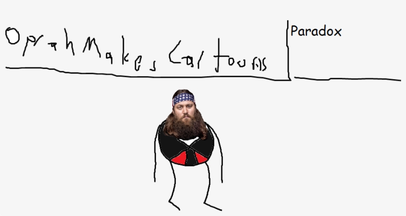 The Third Paradox - Oprah Makes Cartoon Shadow, transparent png download