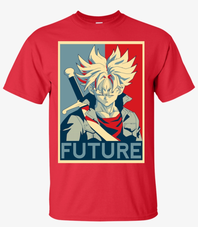 Future Trunks T-shirt Men - Dragon Ball Trunks Hope, transparent png download