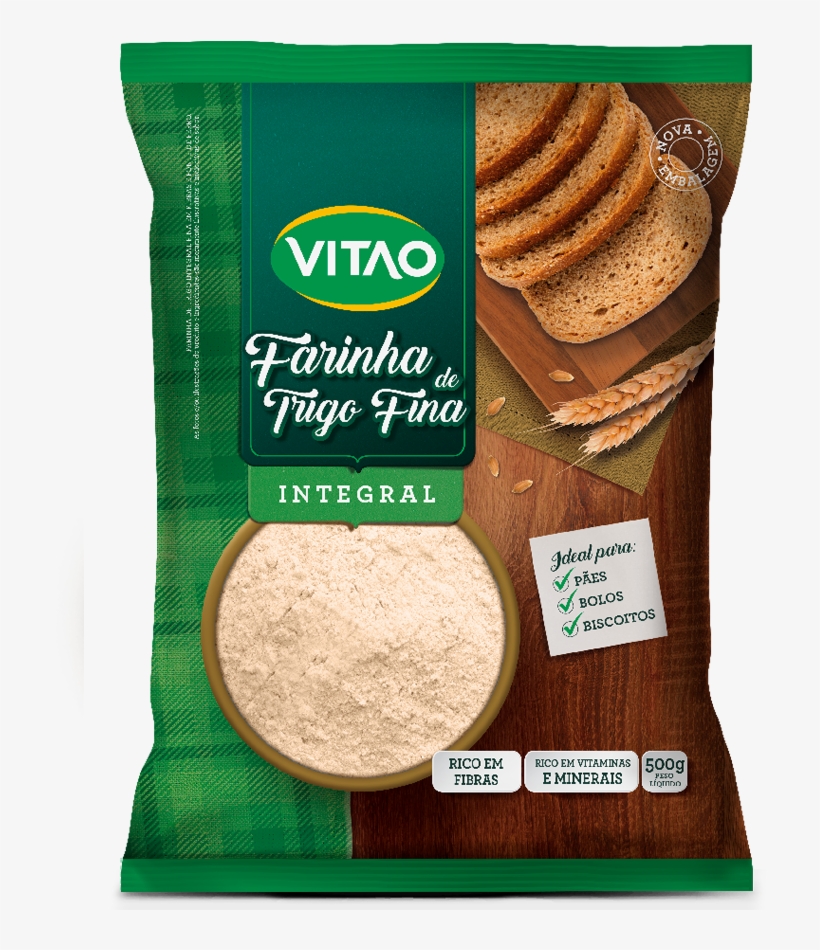 Farinha De Trigo Integral Fina, transparent png download