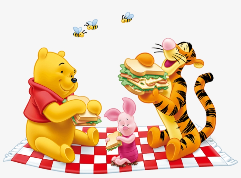Winnie The Pooh And Tiger Png Free Clipart - Winnie The Pooh Png, transparent png download