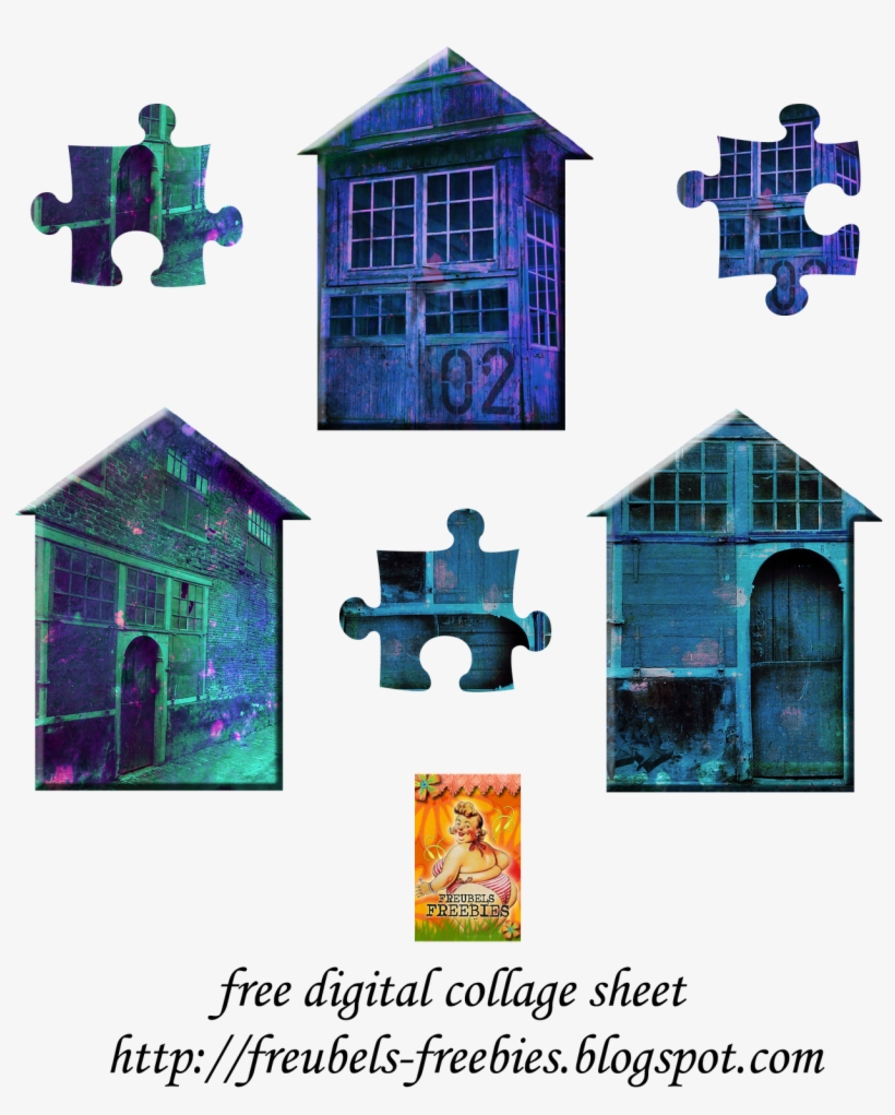 Commercial Use Old House Digital Clipart - House, transparent png download