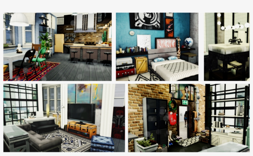 Margovivi San Myshumo Industrial Apartment Nocc This - Living Room, transparent png download