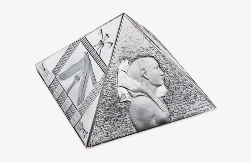 Niue 2014 The Great Pyramids Proof Silver 3 Oz - Visual Arts, transparent png download