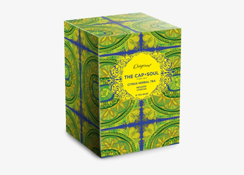 Citrus Herbal Tea Pyramids - Box, transparent png download