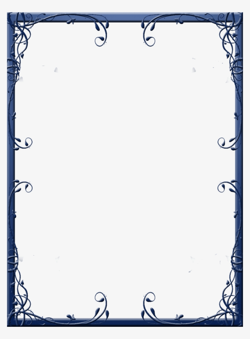 Dark Frame Png Pic Mart - Red Floral, transparent png download