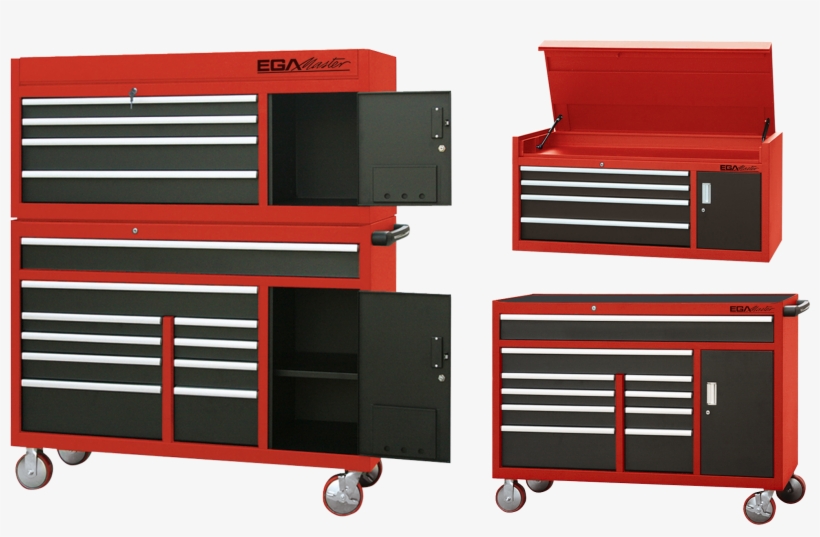 Ega Master Presents The New Xl Roller Cabinets For - Carro De Herramientas Doble, transparent png download