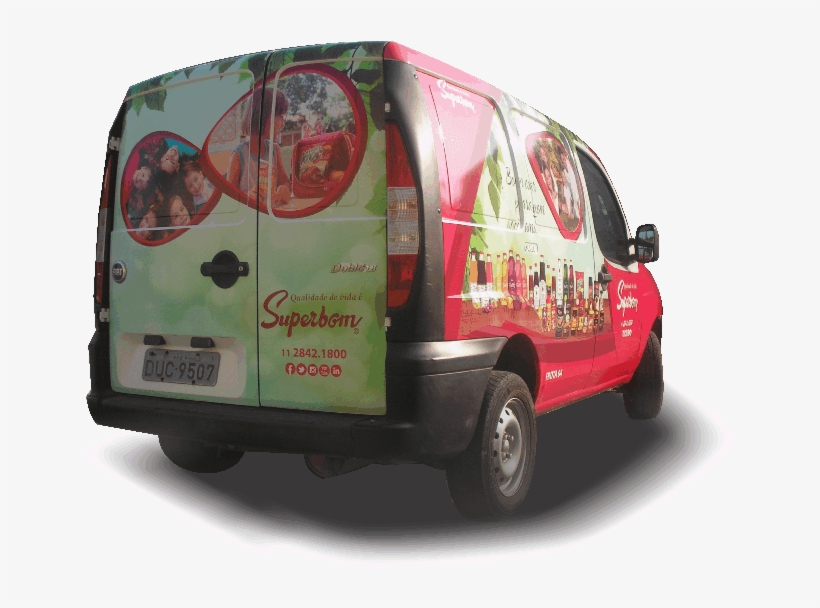 Adesivos Para Parede, Portões E Vidros - Compact Van, transparent png download