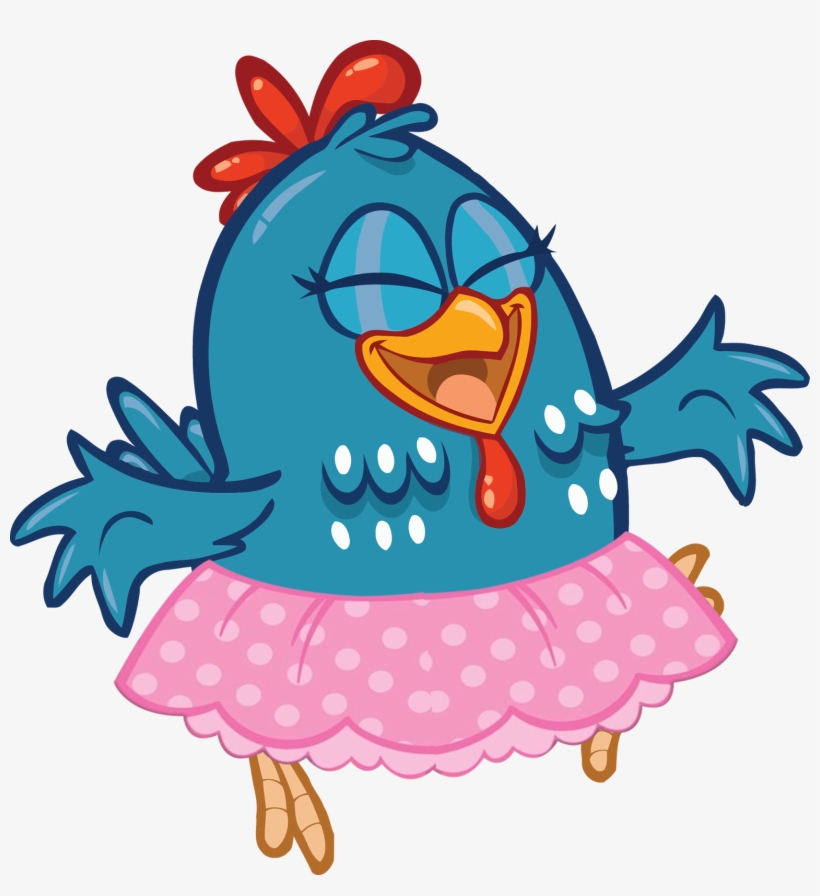 Galinha Pintadinha Saia Rosa 03 Imagens Png - Galinha Pintadinha De Saia, transparent png download