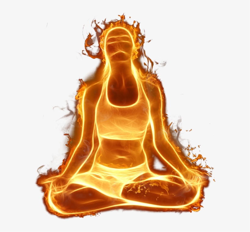 Fire Yoga Icon Png Free Photo - Hombre De Fuego Png, transparent png download