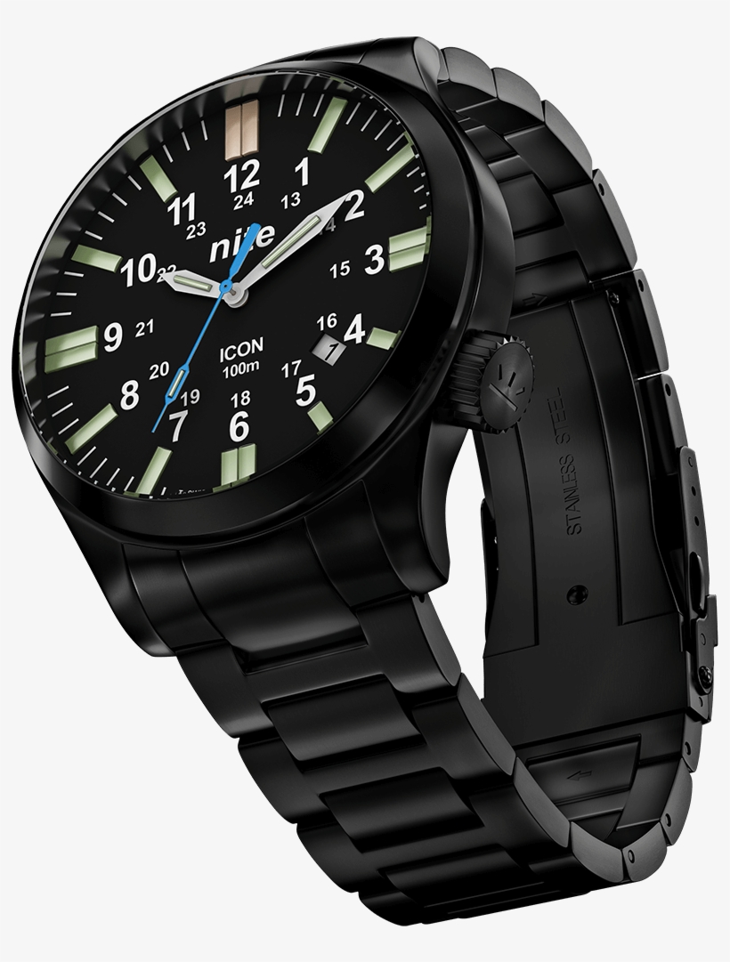 Night View - Analog Watch, transparent png download