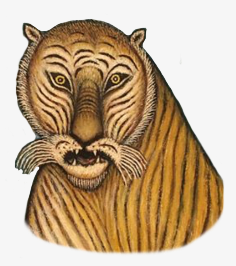 Lion Sticker - Morris Hirshfield Tiger, transparent png download