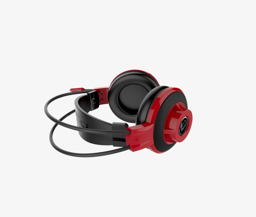 Msi Ds501 Gaming Headset Red, transparent png download