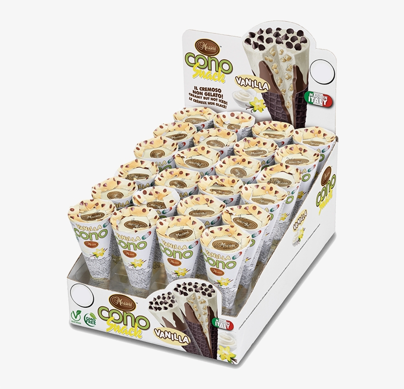 Vanilla Cone - Chocolate, transparent png download