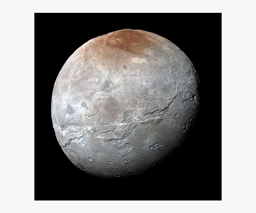 The Latest Images Of Pluto's Largest Moon Reveal A - Would The Earth Look Like Without, transparent png download