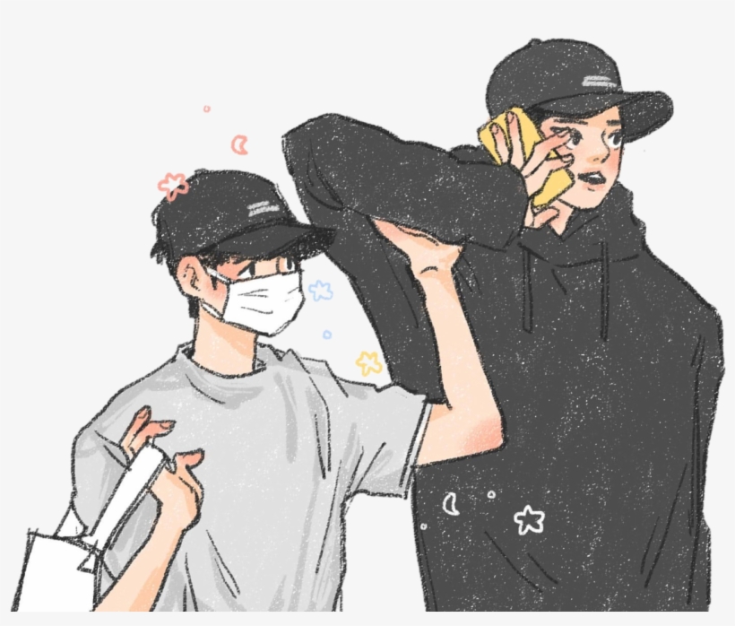 Chanbaek Png Fanart ♡ - Fanart Chanbaek Png, transparent png download