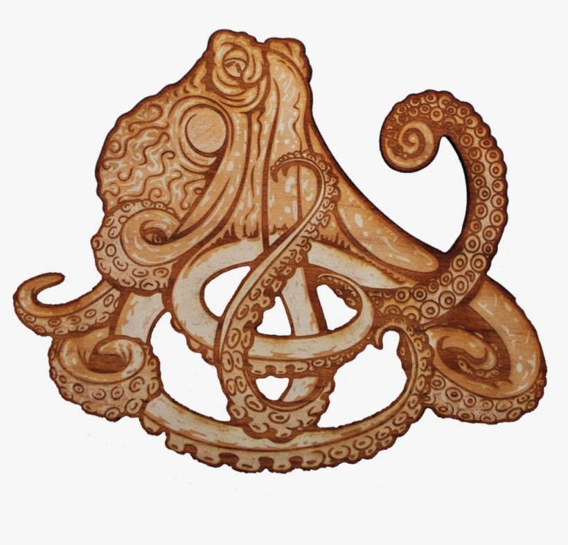 The Wooden Kraken - Illustration, transparent png download