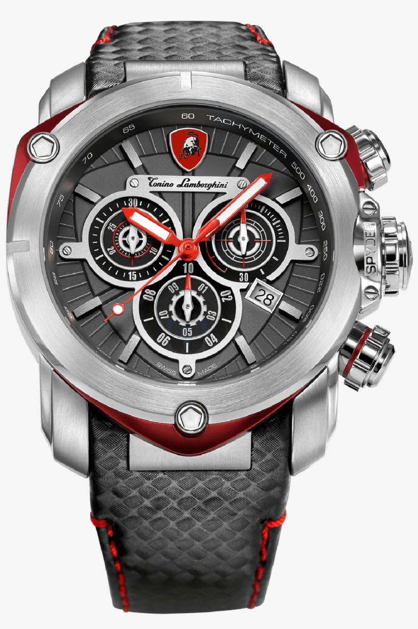 Tonino Lamborghini Watch Style Spyder-3203 - Seiko 5 Snkk47, transparent png download