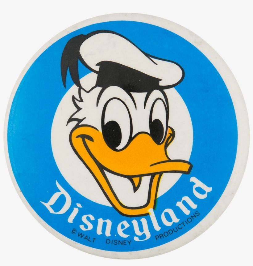 Disneyland Donald Duck - Vintage Disney Buttons, transparent png download