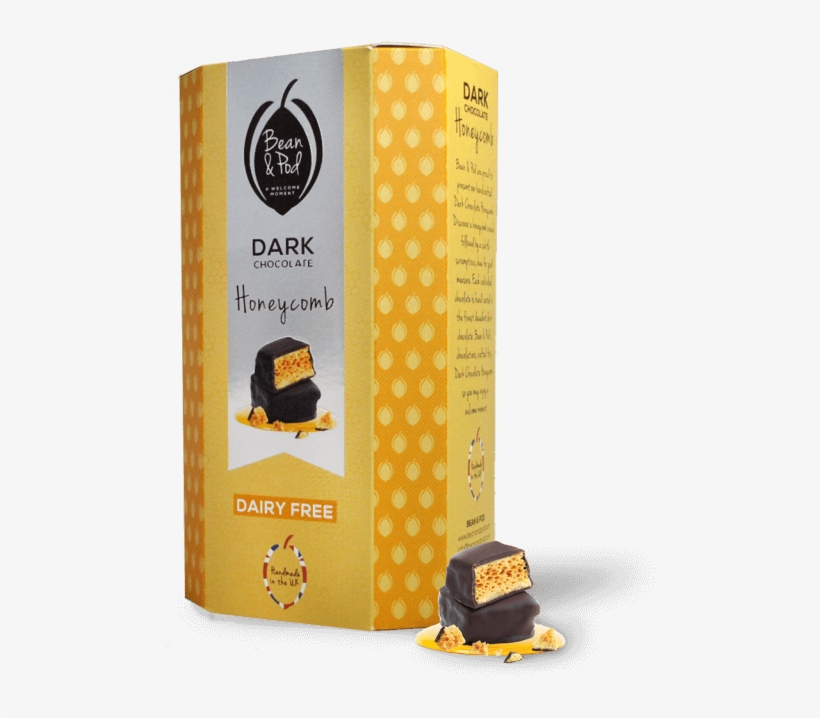 Content/marketplace/bean And Pod Vegan Honeycomb - Bean & Pod Dark Chocolate Honeycomb, transparent png download