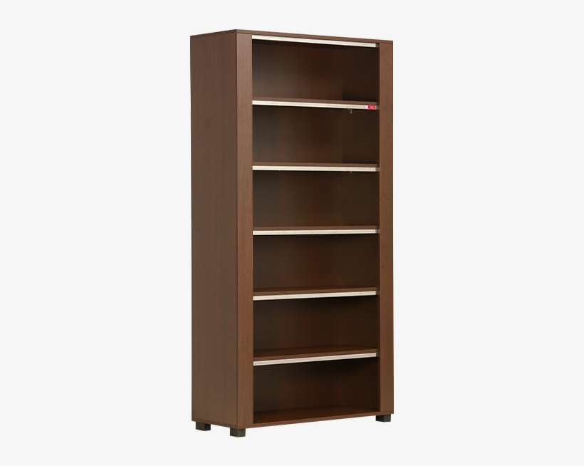 6 Shelf Book Rack With Extra Support With Stainless - Office Rack, transparent png download