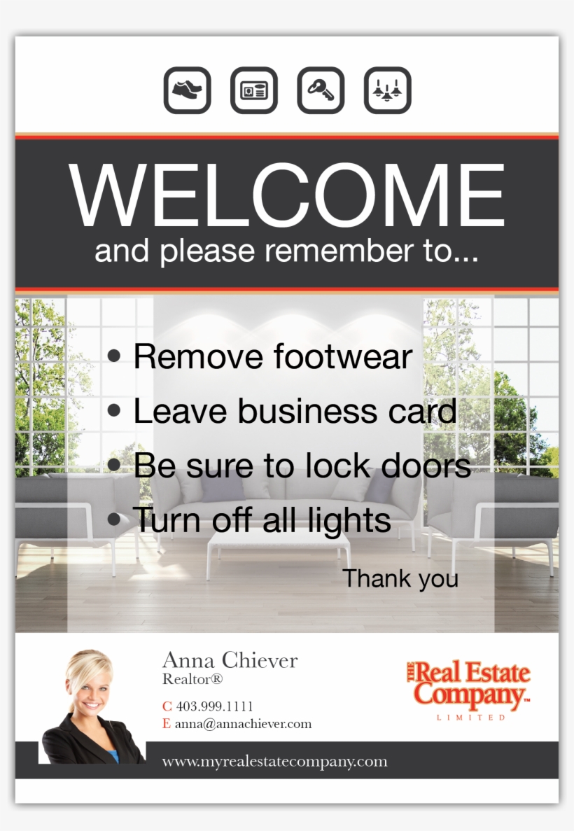 Welcome Signs - Please Turn Off The Lights And Lock, transparent png download