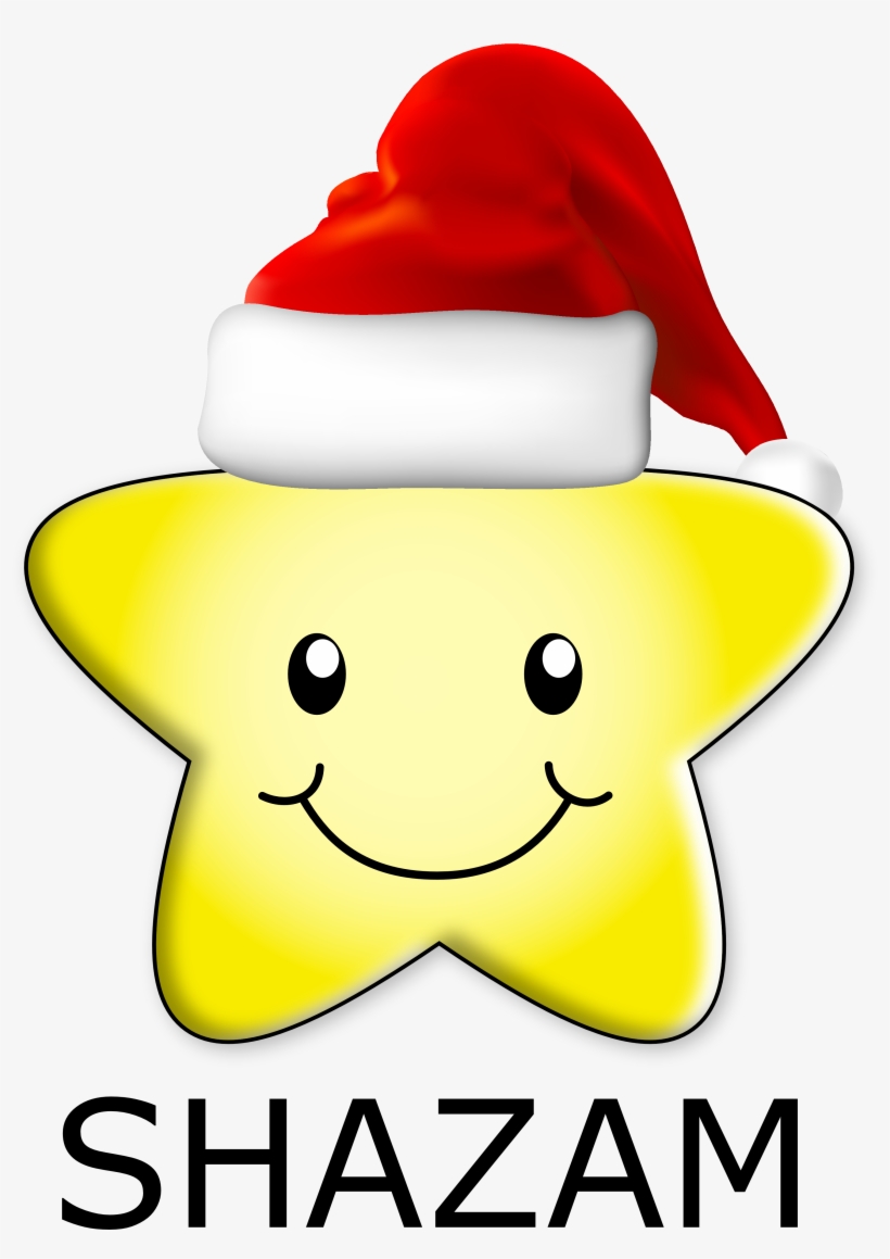 Shazam Gets Festive - Smiley, transparent png download