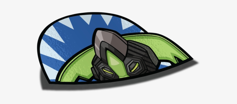 Orisa Carbon Fiber Peeker Sticker - Cartoon, transparent png download
