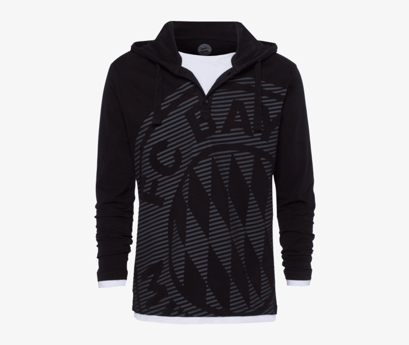 Hooded Longleeve Big Logo - Mens Marvel Hoodie, transparent png download